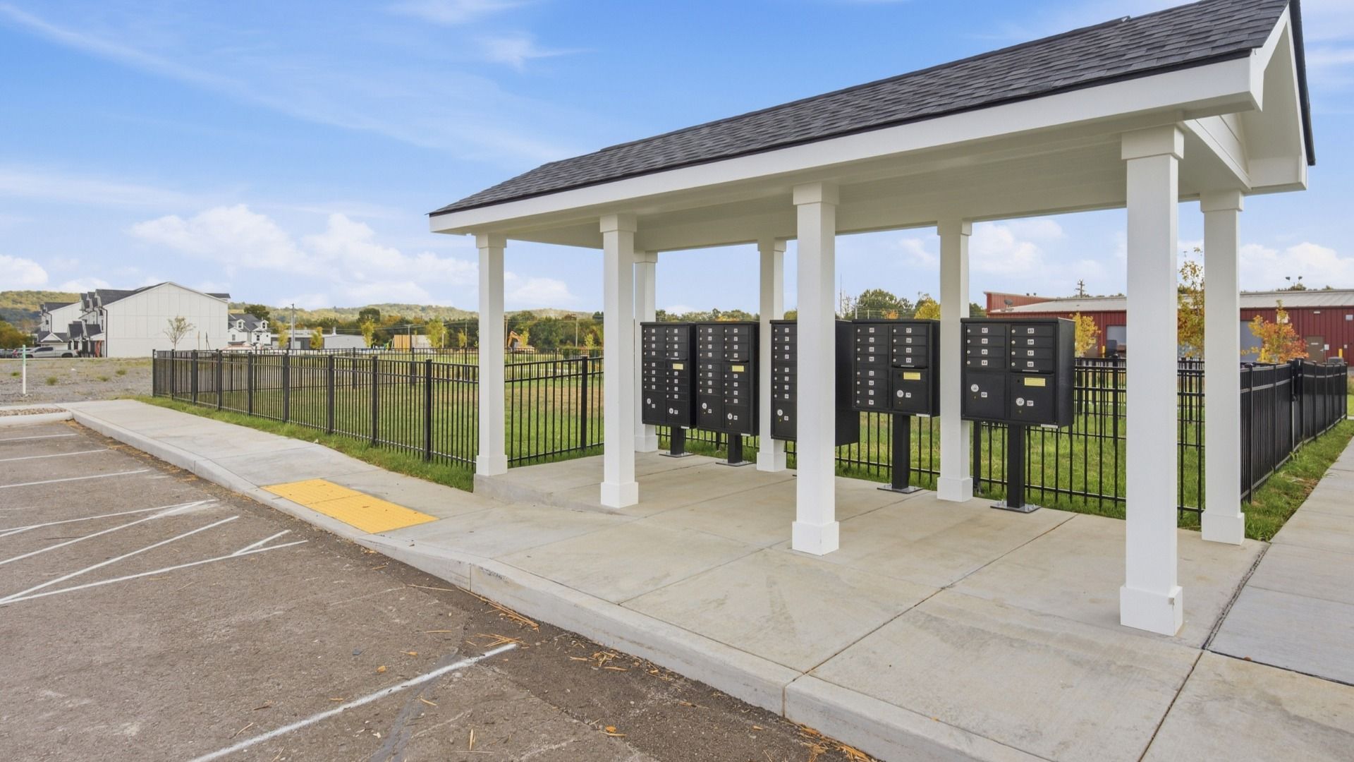 Community mailbox area