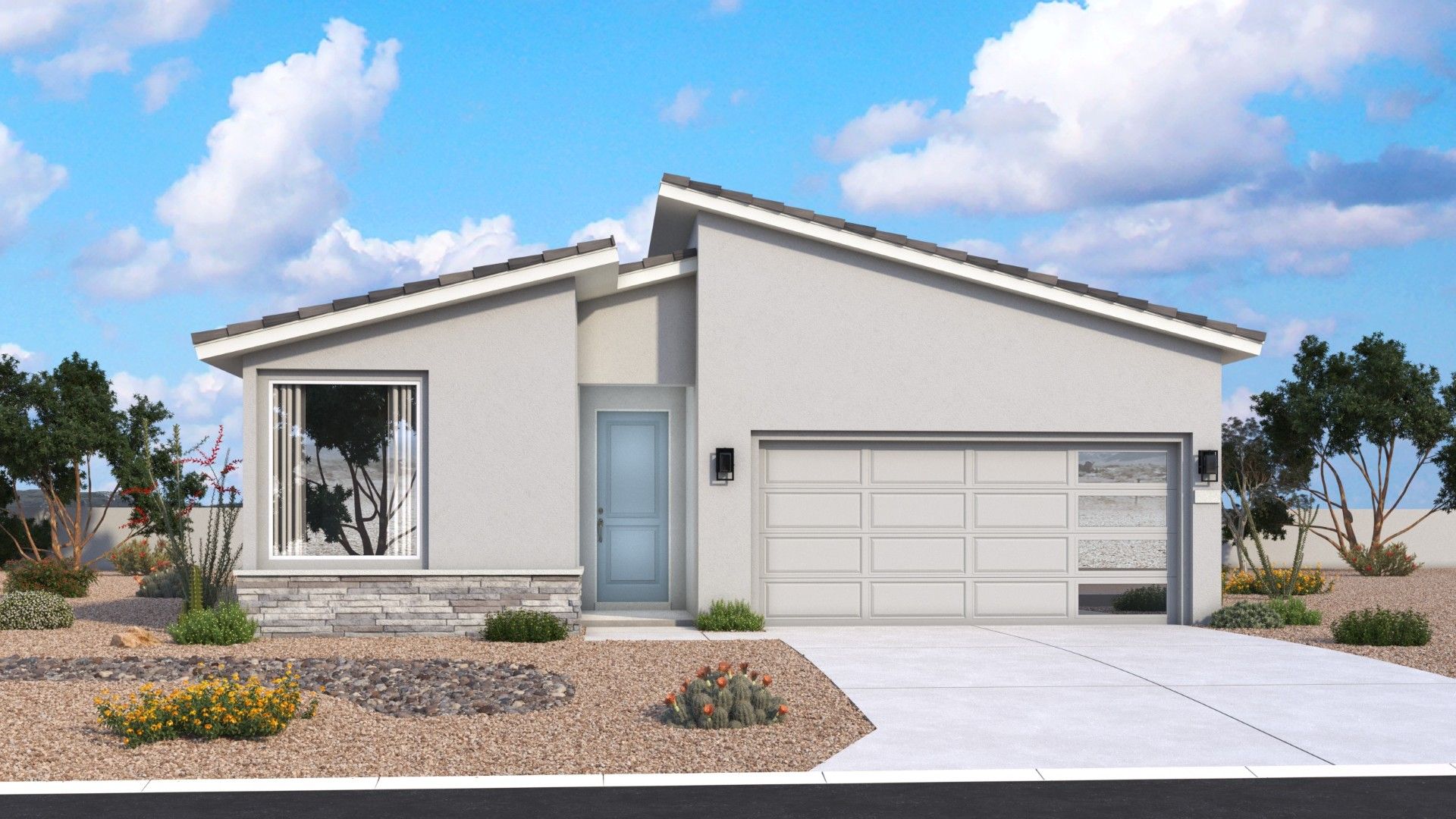 Clover Mid-Century Exterior