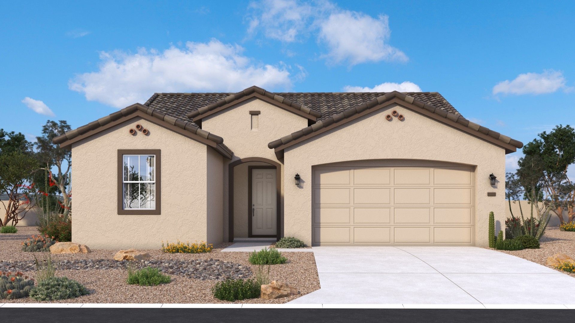 Canyon - Silver Cross Sonoran Collection: San Tan Valley, Arizona - DRB Homes