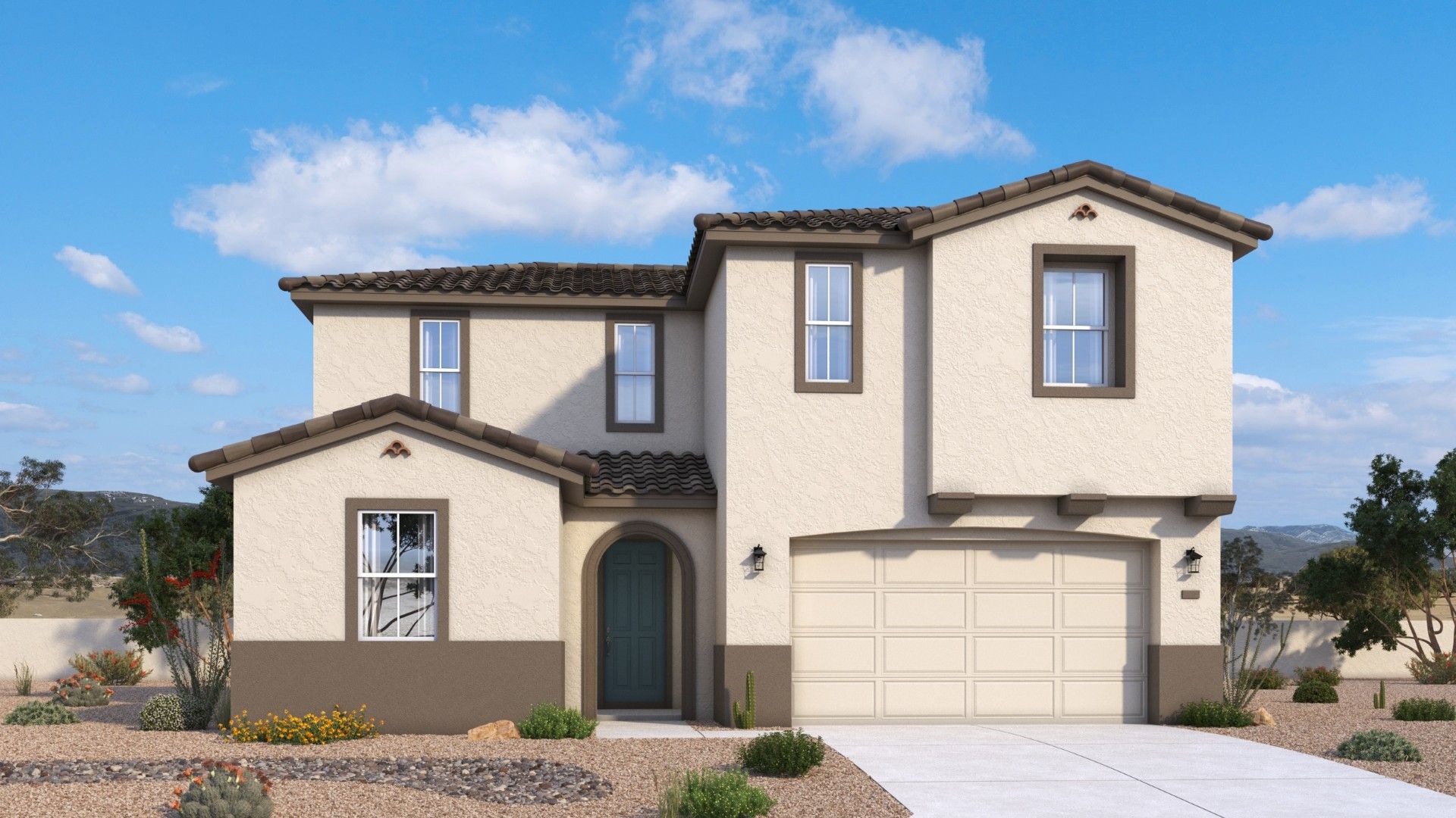 Pleasant - Silver Cross Sonoran Collection: San Tan Valley, Arizona - DRB Homes