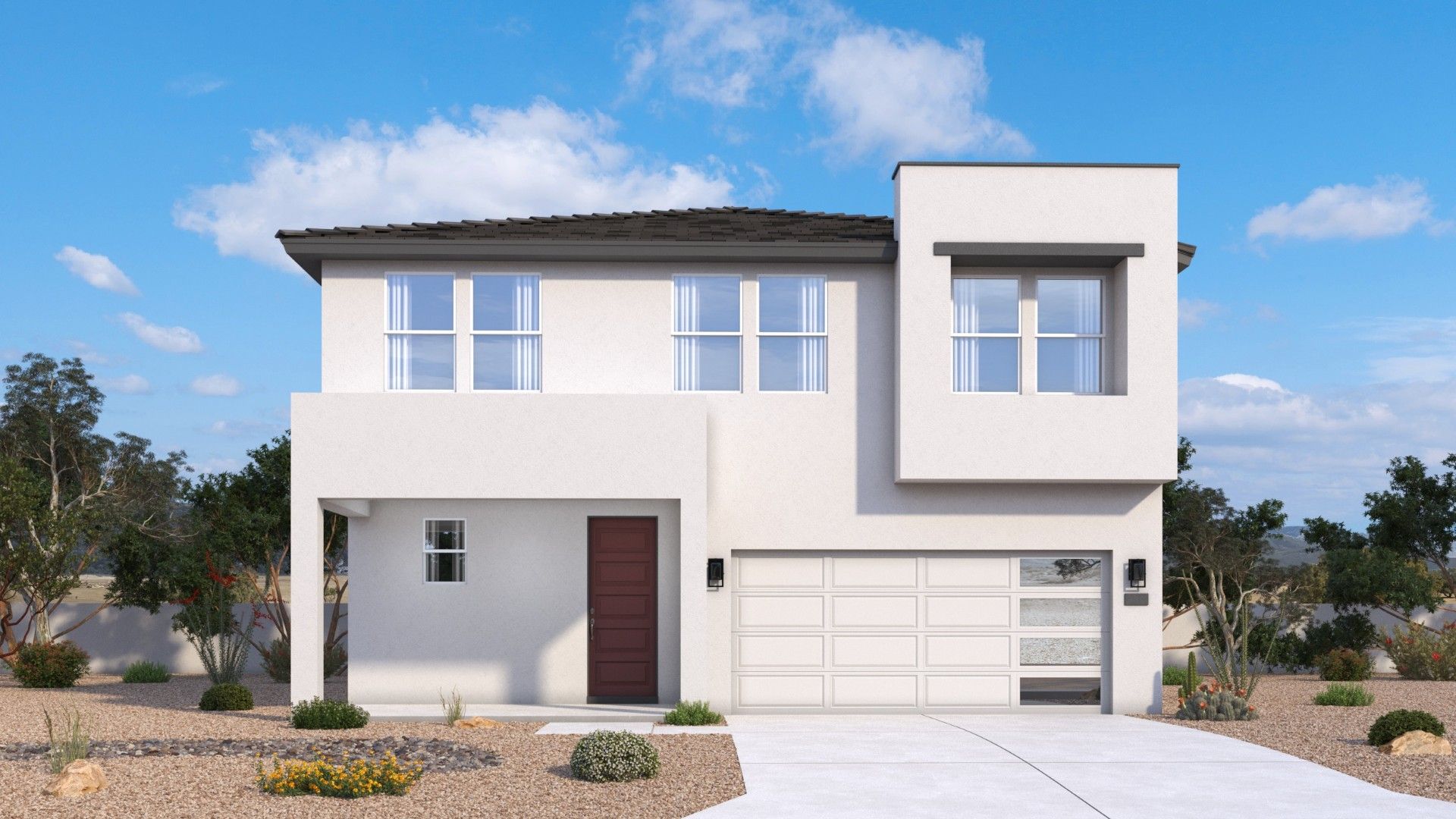 Lilac Modern Exterior