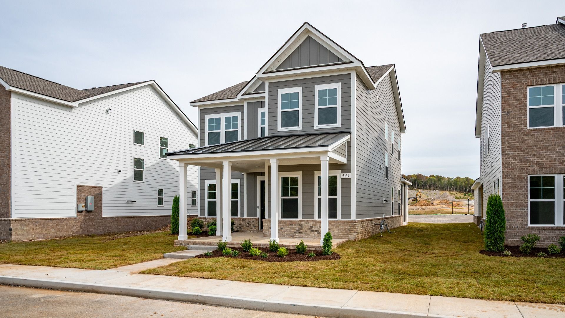 Front exterior of Gibbs home plan