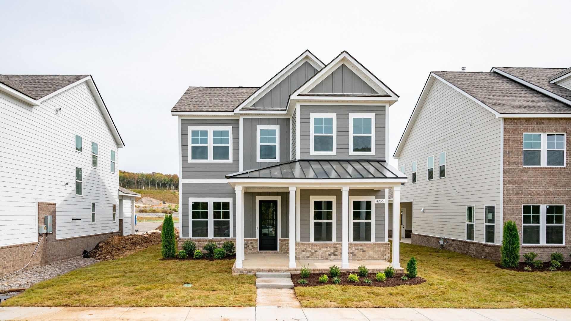 Front exterior of beautiful two-story home in Rockvale, TN