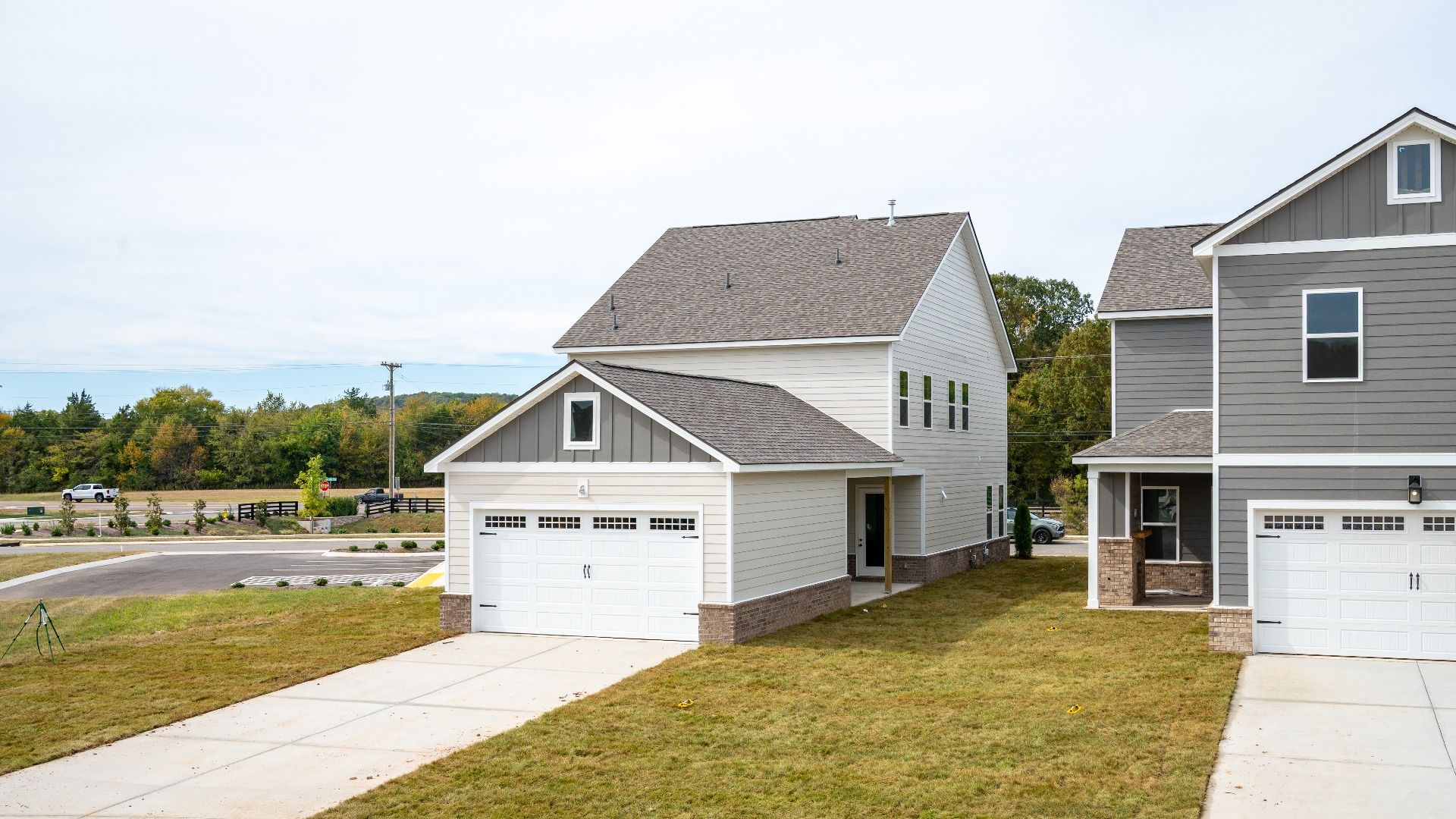 Rear exterior of Westport home plan