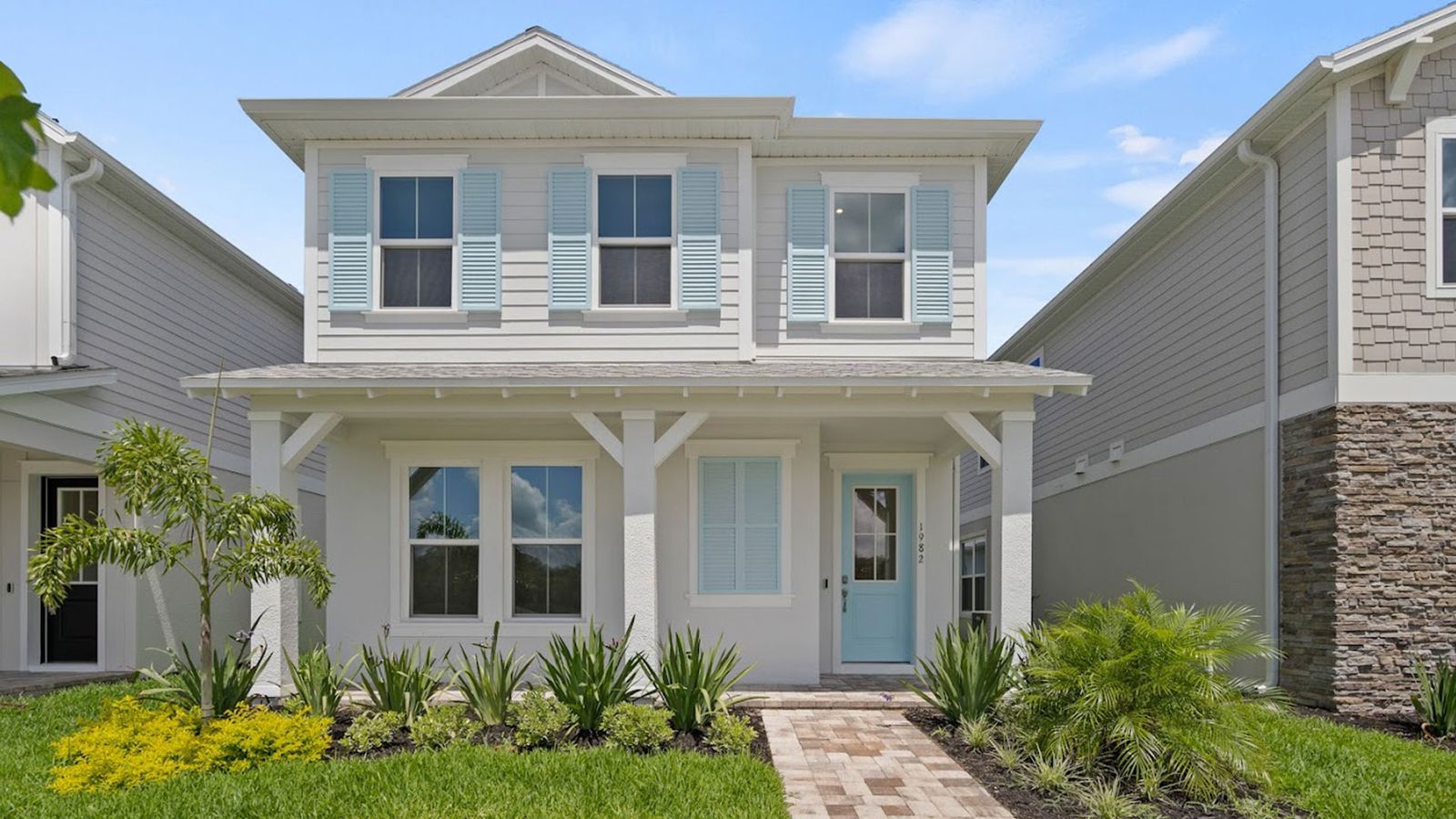 The Clementine Quick Move-In Home by DRB Homes in Trinity Place located in Saint Cloud, FL.