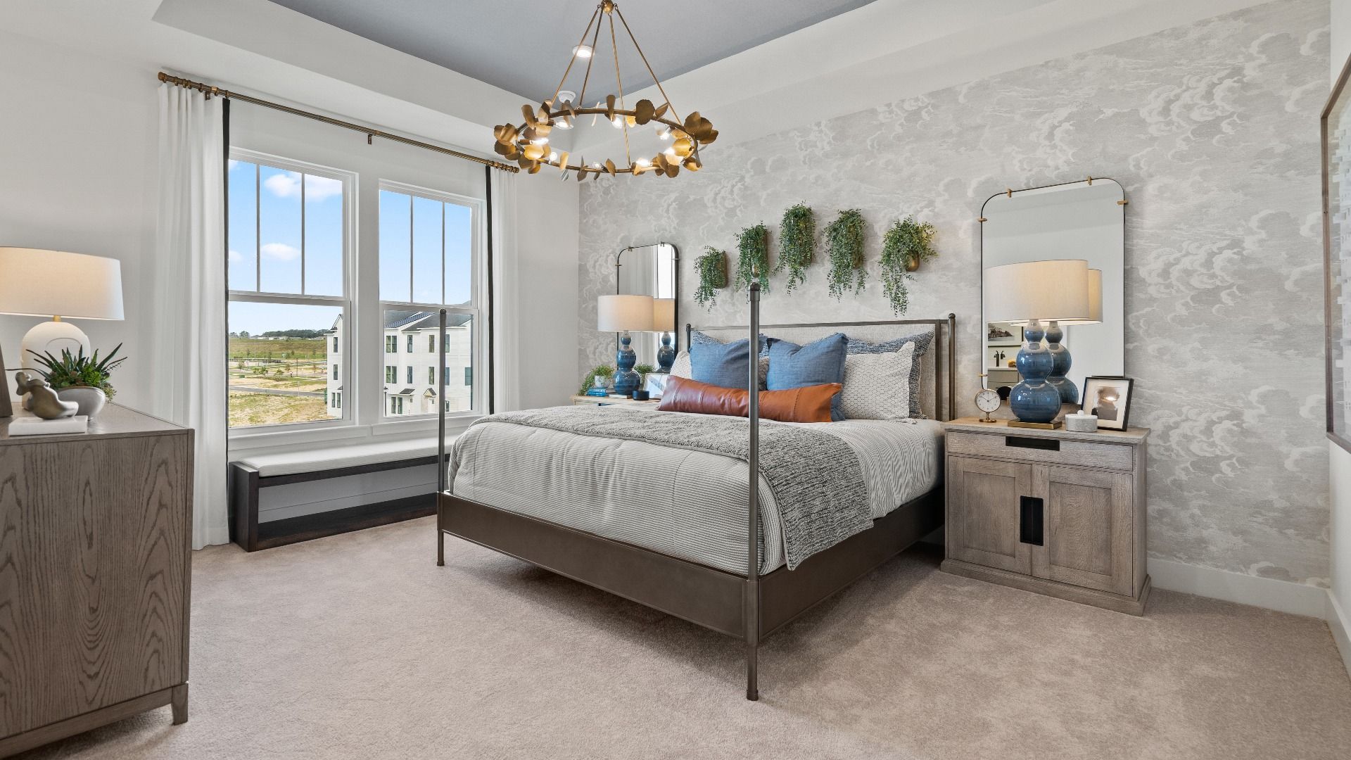 Spacious primary suite with natural light, perfect for a king-size bed and cozy retreat vibes at Parkview at Hamlin