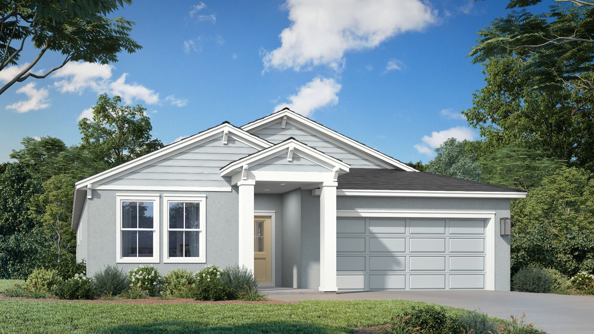 Castaway Coastal Elevation by DRB Homes