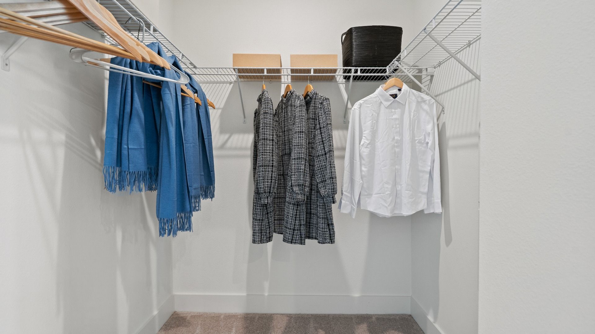 Parkview at Hamlin by DRB Homes features a spacious primary suite with a large walk-in closet