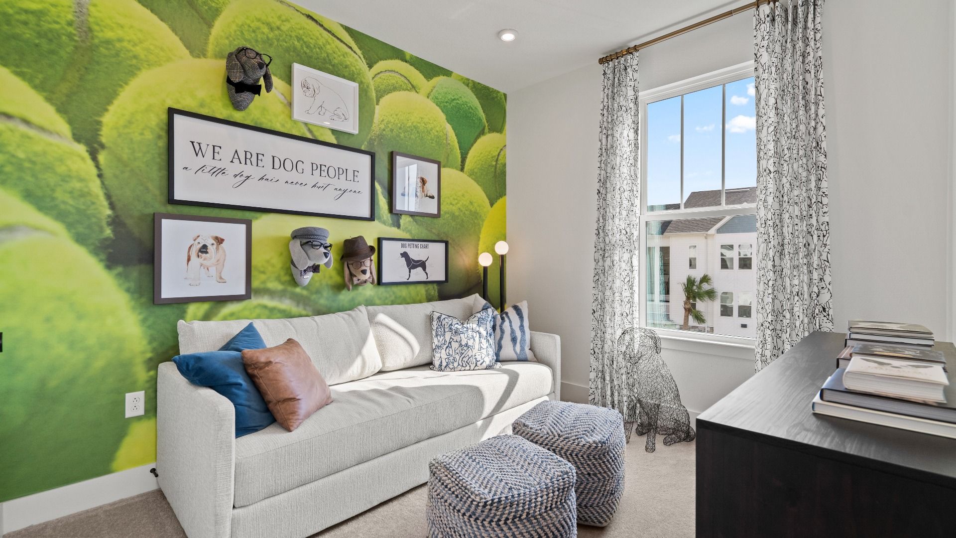 The third bedroom at Parkview at Hamlin by DRB Homes is bright and spacious perfect for guests or home office