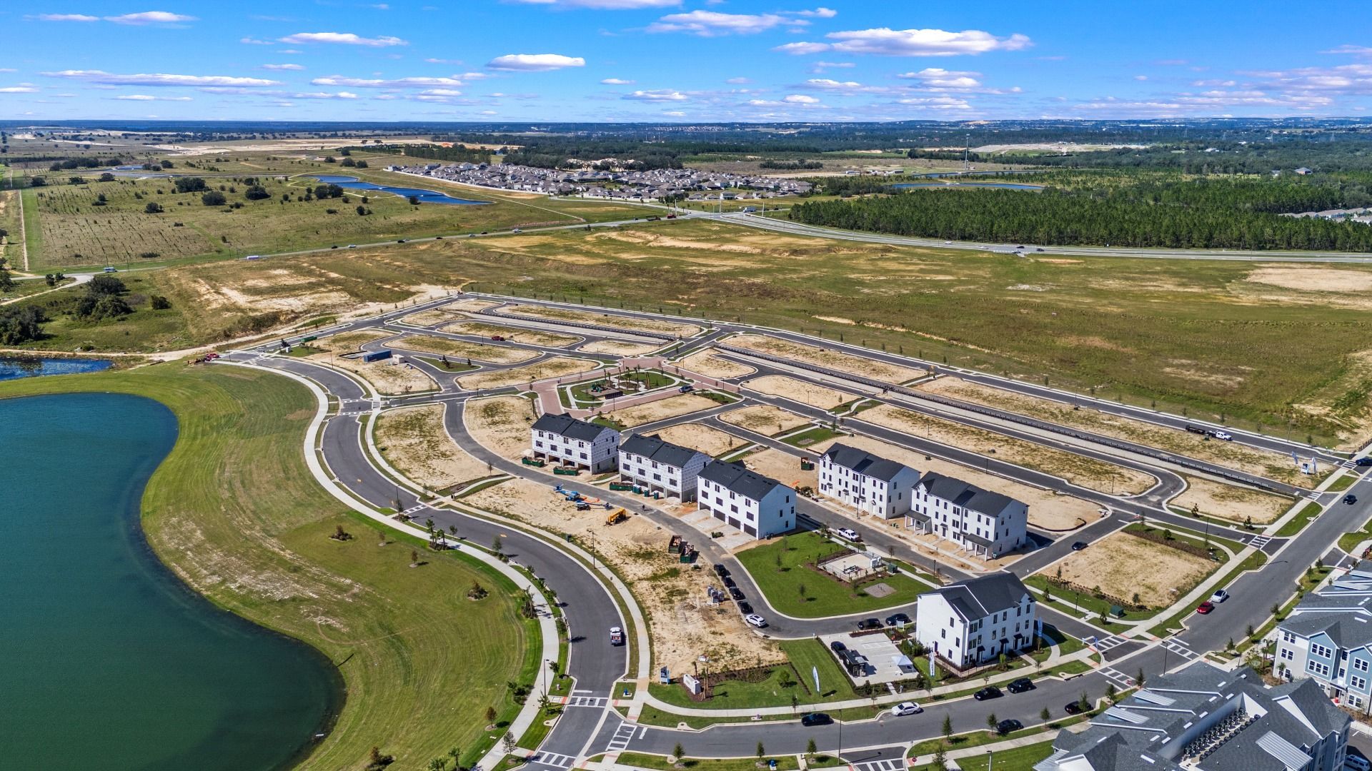 DRB Homes offers stunning 3-story townhomes just minutes only 7 miles from Disney World and Disney Springs