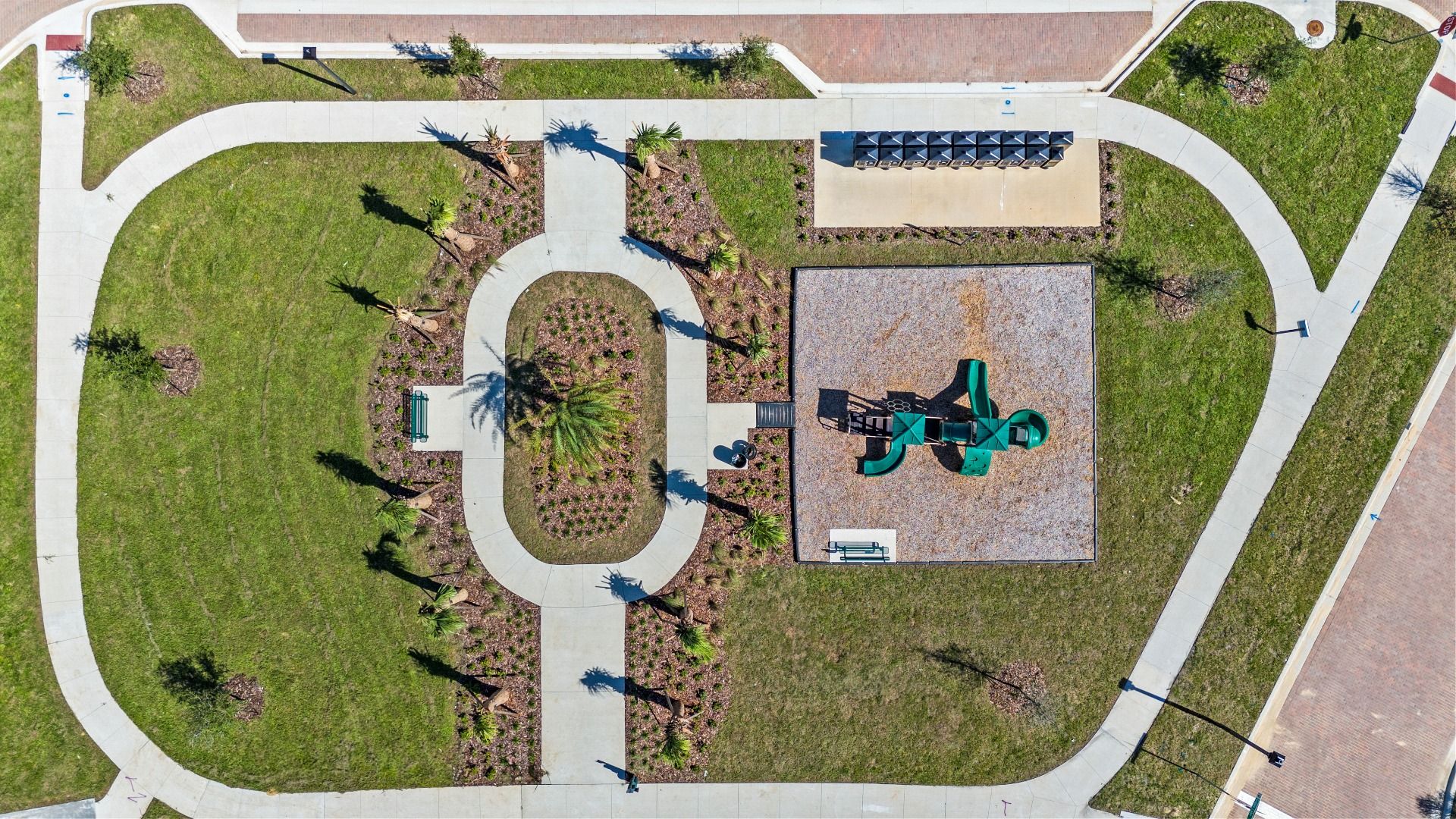 Parkview at Hamlin by DRB Homes features a fun playground and scenic trails—perfect for families to play, explore, and unwind