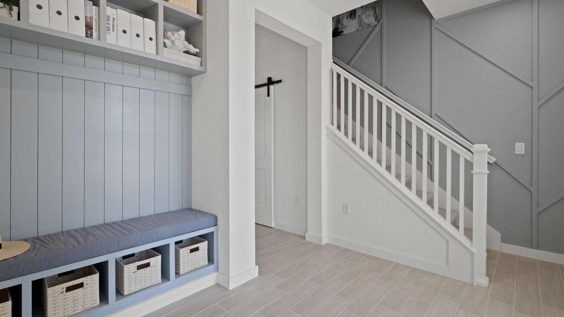 Trinity Place Mug Room with DRB homes