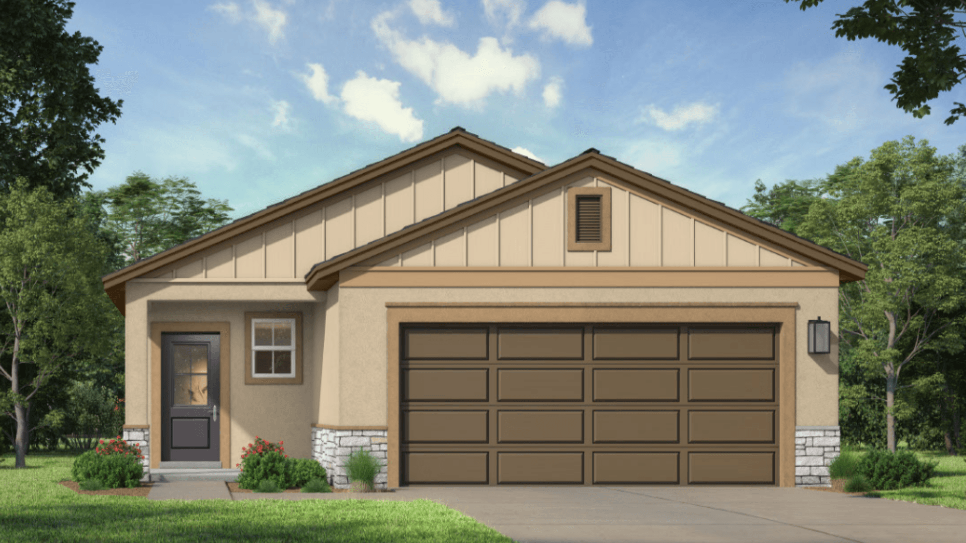 Atlantic Farmhouse DRB Homes in Grasslands West minutes away from the town center and golf course