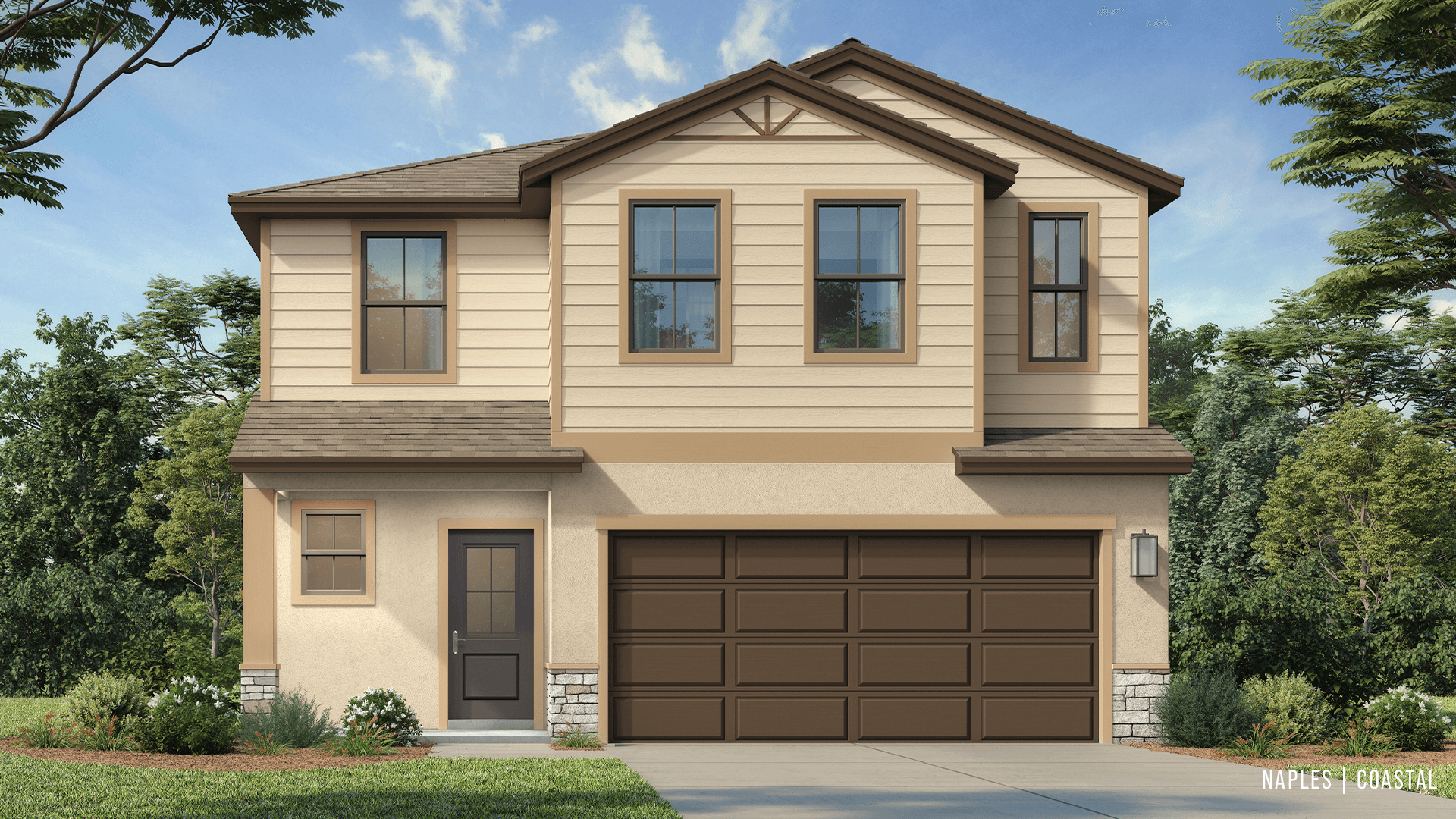 Naples Coastal in DRB homes at Grasslands West in a gated community on a golf course