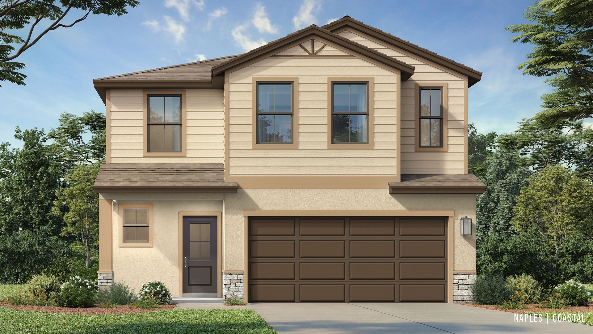 Naples Coastal in DRB homes at Grasslands West in a gated community on a golf course