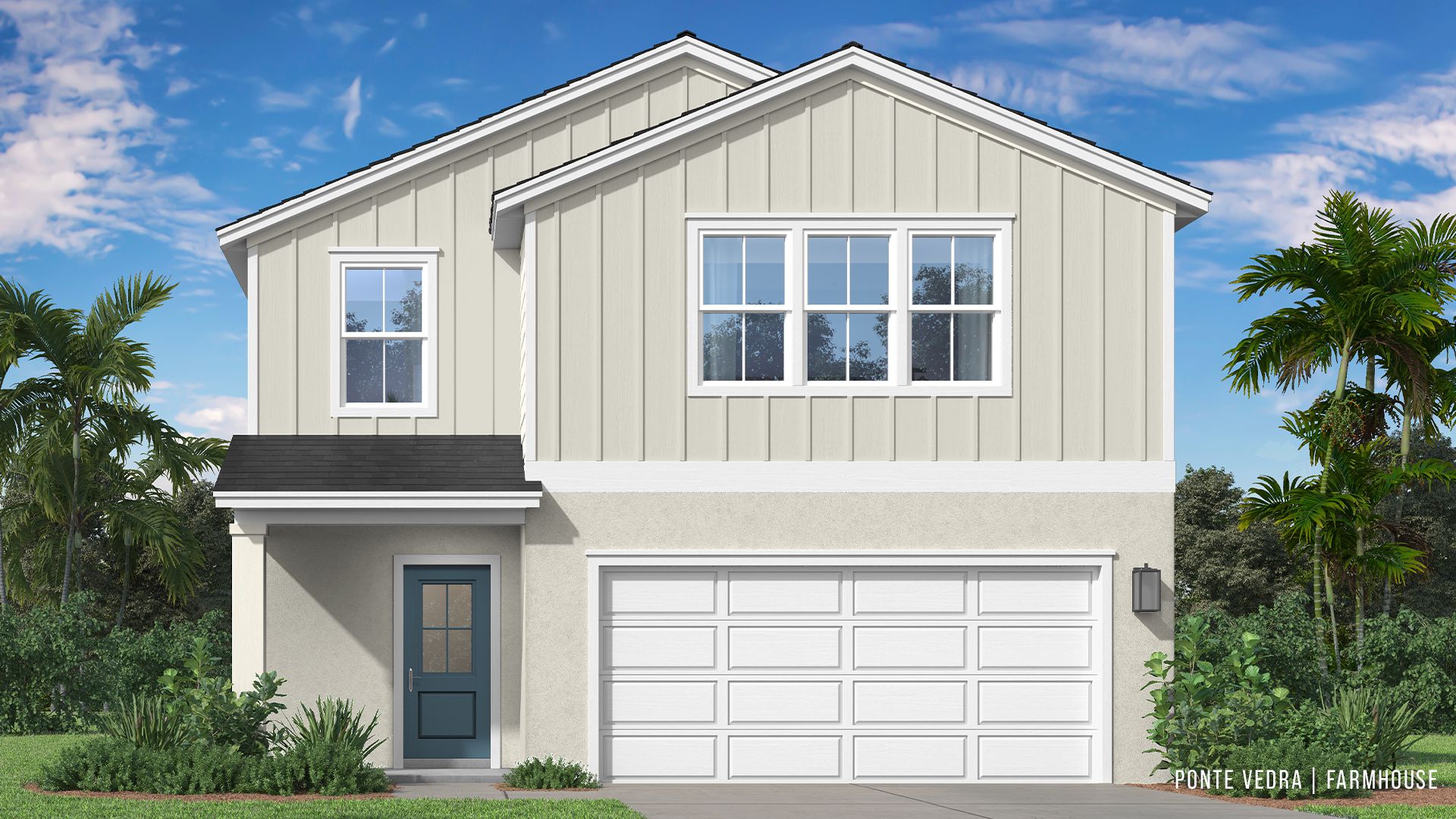 Ponte Vedra Farmhouse by DRB homes at Willowbrook North, a new lakefront community in Winter Haven FL