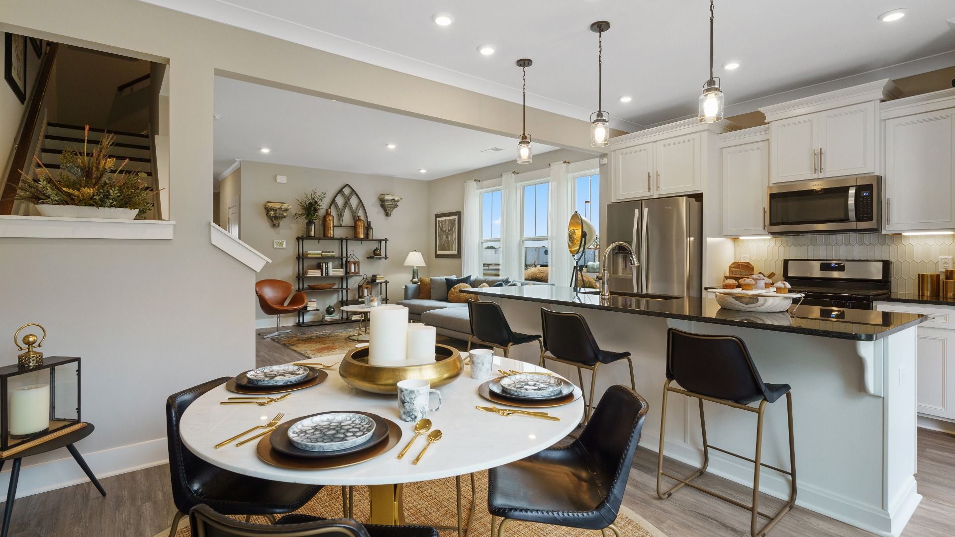 Projected Kitchen and Dining Room