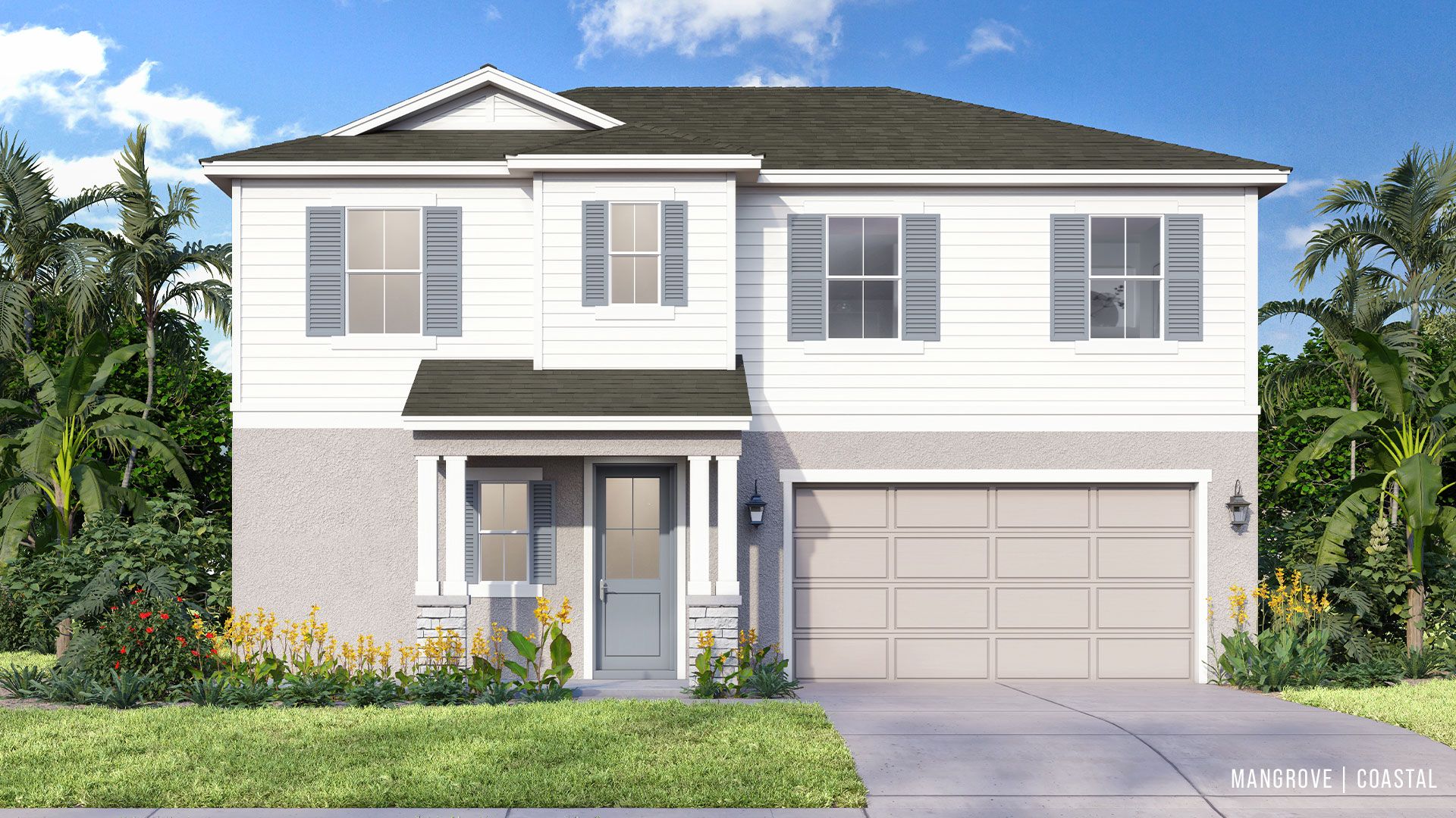 Enjoy open-concept living and coastal charm in the Mangrove at Trailside—ideal for growing families in Mount Dora.