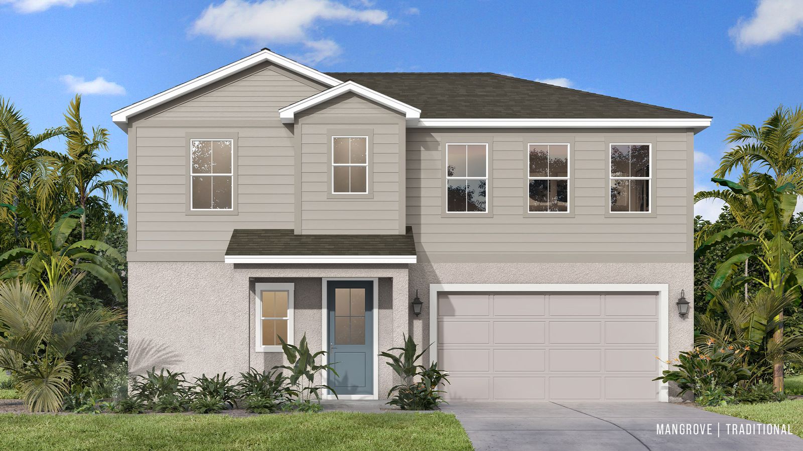 The Mangrove in Traditional elevation combines timeless design with everyday functionality at Trailside in Mount Dora.