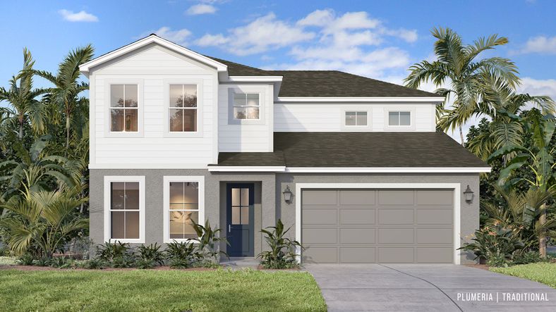 Timeless elegance meets functional space in the Plumeria Traditional—offered at Trailside in Mount Dora.