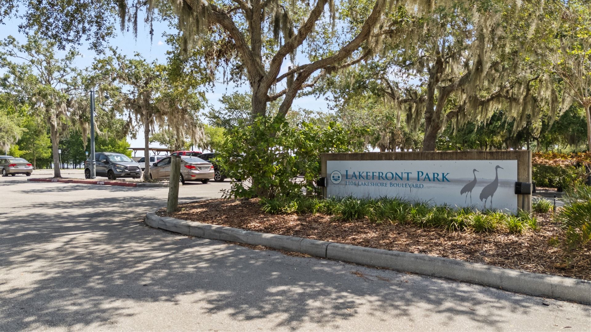 Lakefront Park on Lakeshore Boulevard in St. Cloud, FL — a scenic waterfront destination near Cyrene at Harmony.