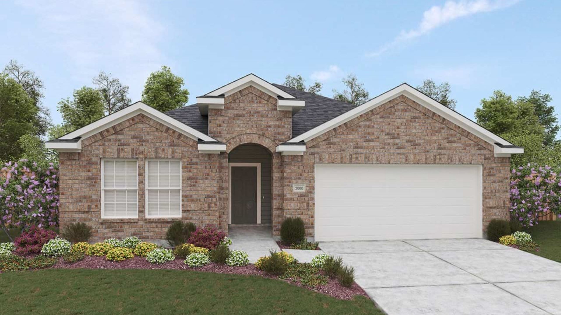 Model home photos of similar floorplans, not pictures of actual home.