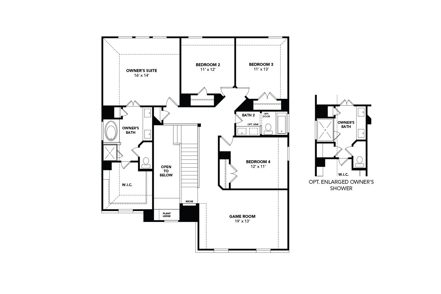 Floor 2 of Mimosa Plan