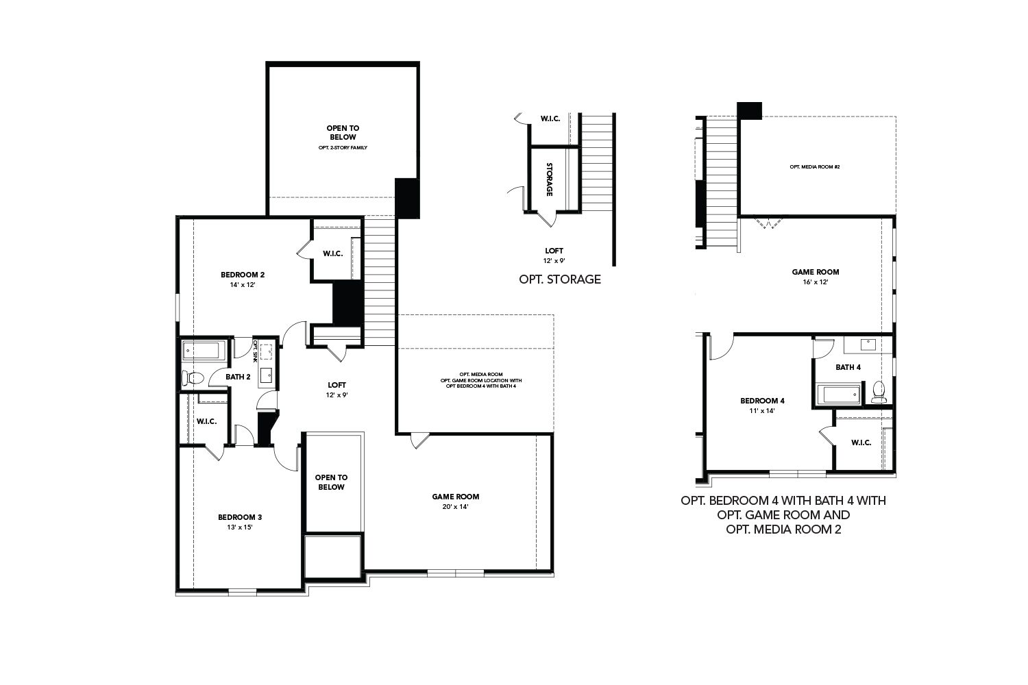 Discover luxurious residential design with stunning architectural details in this elegant single-family home floor plan.