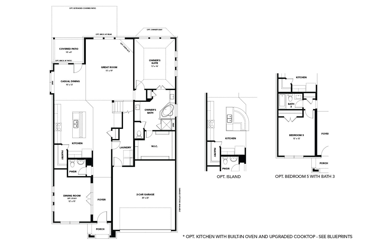 Experience luxury architecture with this uniquely designed two-story single-family home layout.