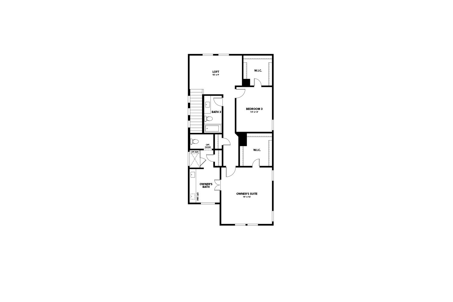 Experience luxury in Joyce III with elegant residential architecture and modern design elements.