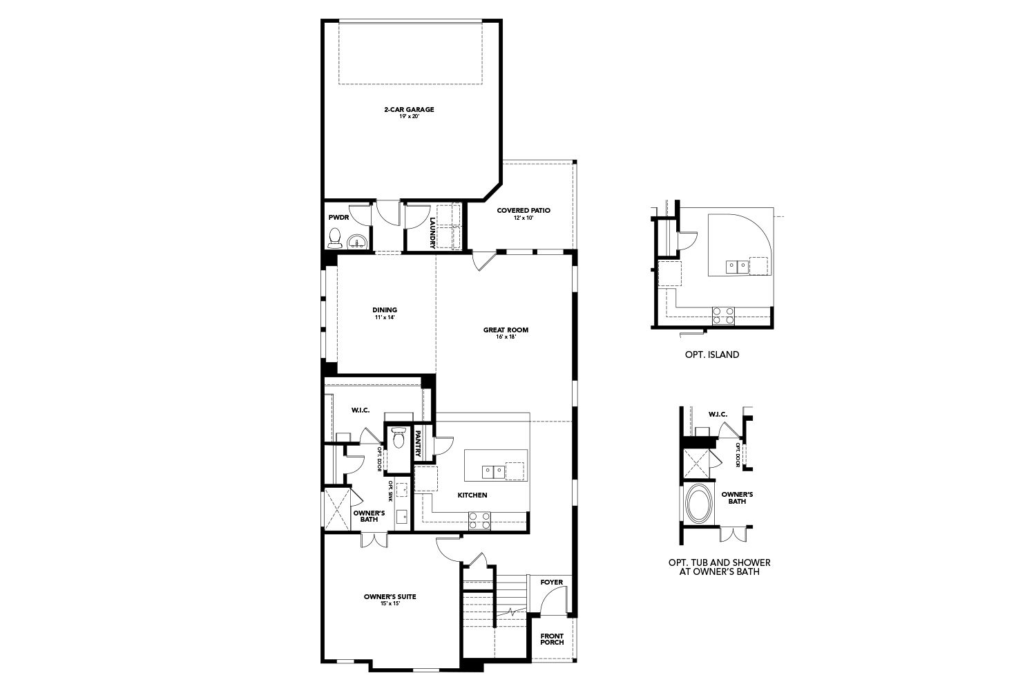 Discover luxurious living in this architecturally stunning single-family home design layout.
