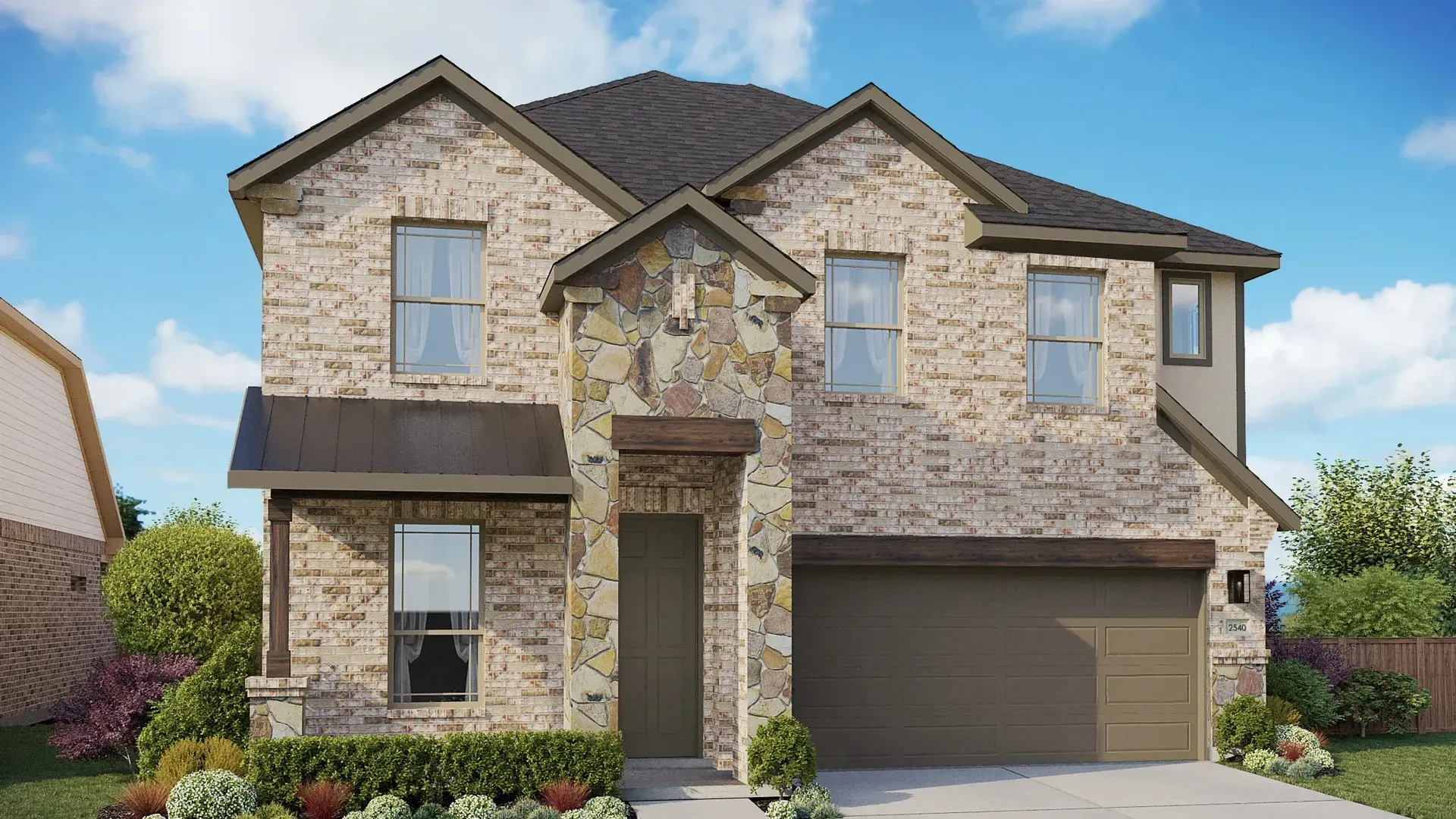 Capri II - Parkside on the River: Georgetown, Texas - DRB Homes