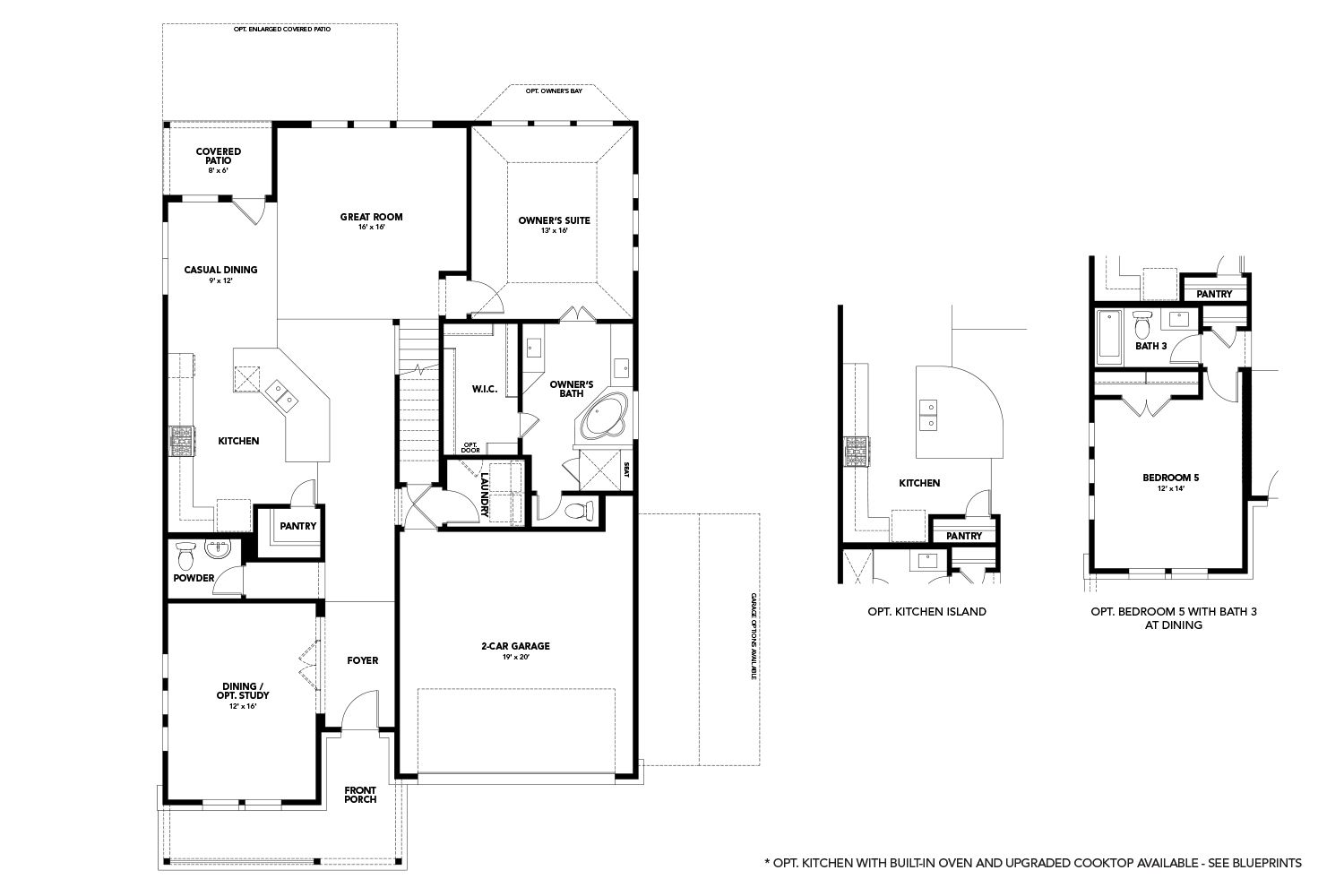 Discover luxurious residential design with stunning architectural details in this elegant single-family home floor plan.