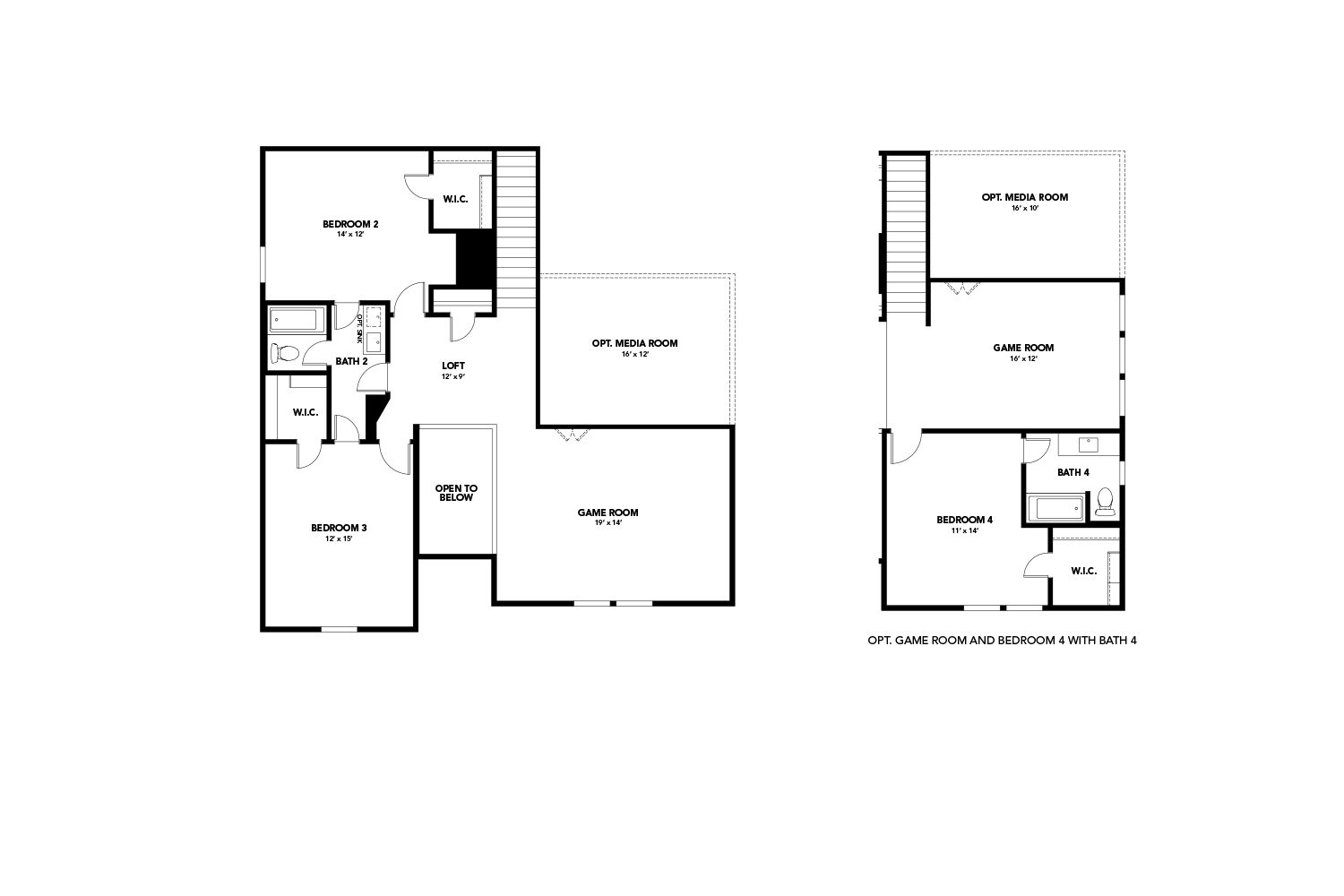Discover luxury in this single-family home's modern architecture and refined design elements.
