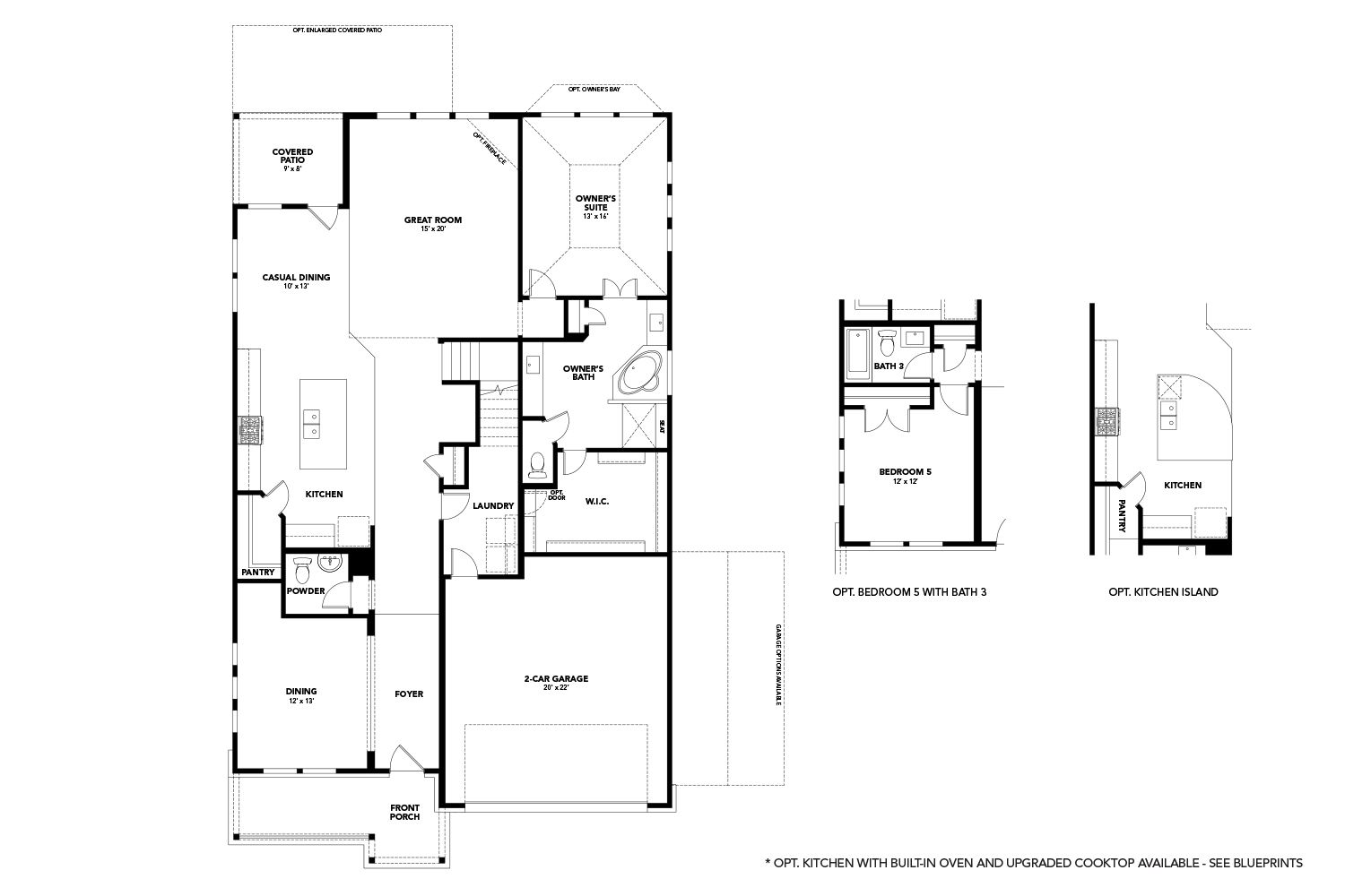 Explore luxury single-family home architecture featuring modern design with 4 – 5 beds and 2.5 – 4 baths.