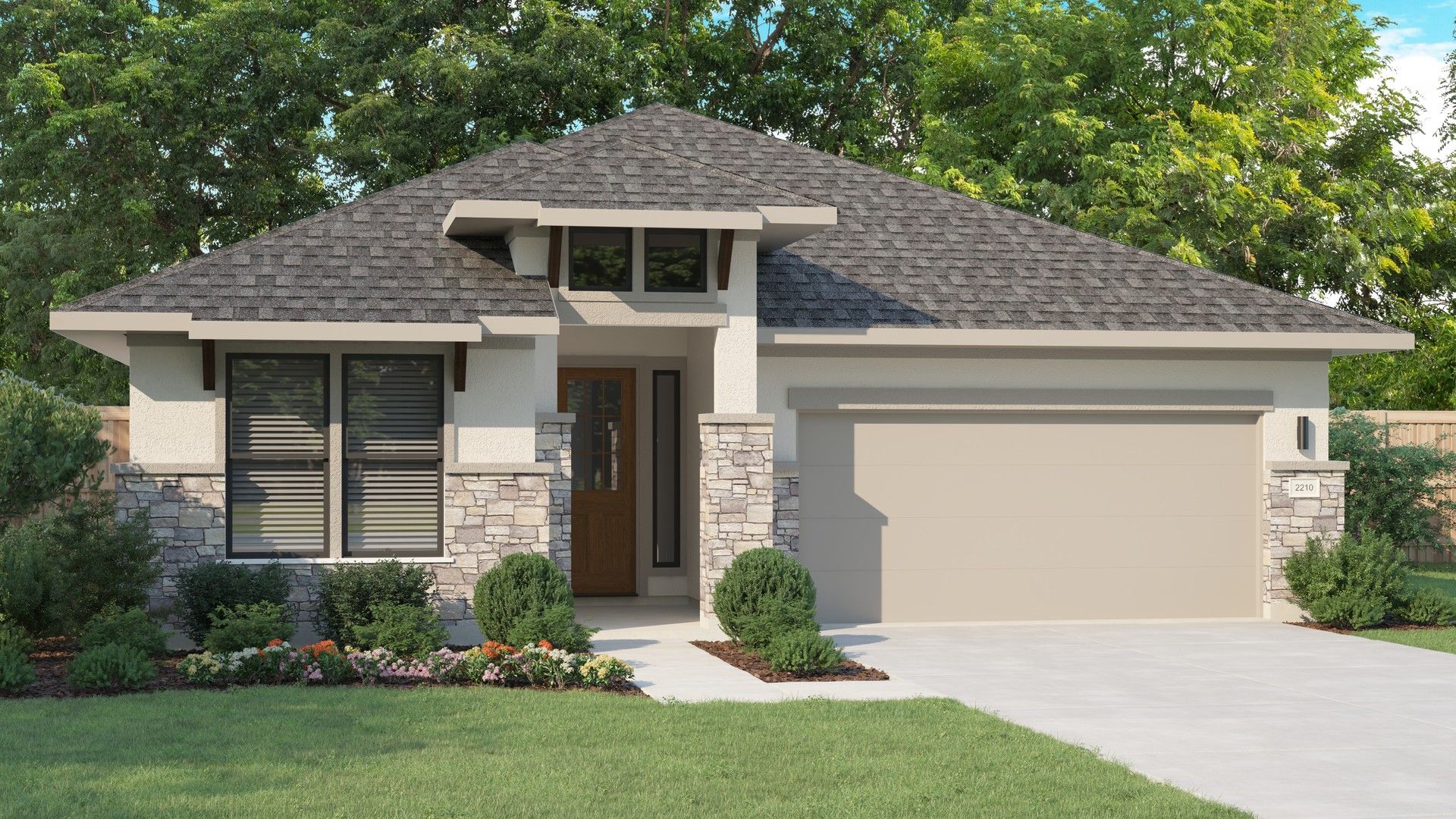 Oleander - Preserve at Lakeside Meadows: Pflugerville, Texas - DRB Homes