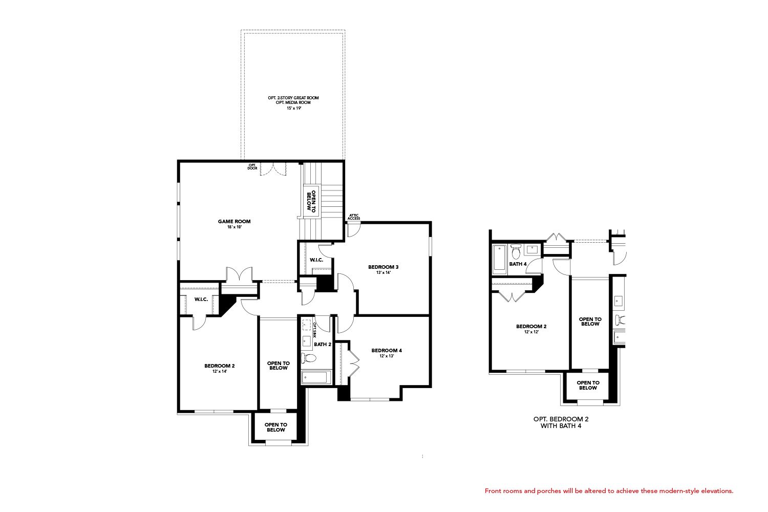 Experience luxury design with striking architectural features in this modern single-family home render.