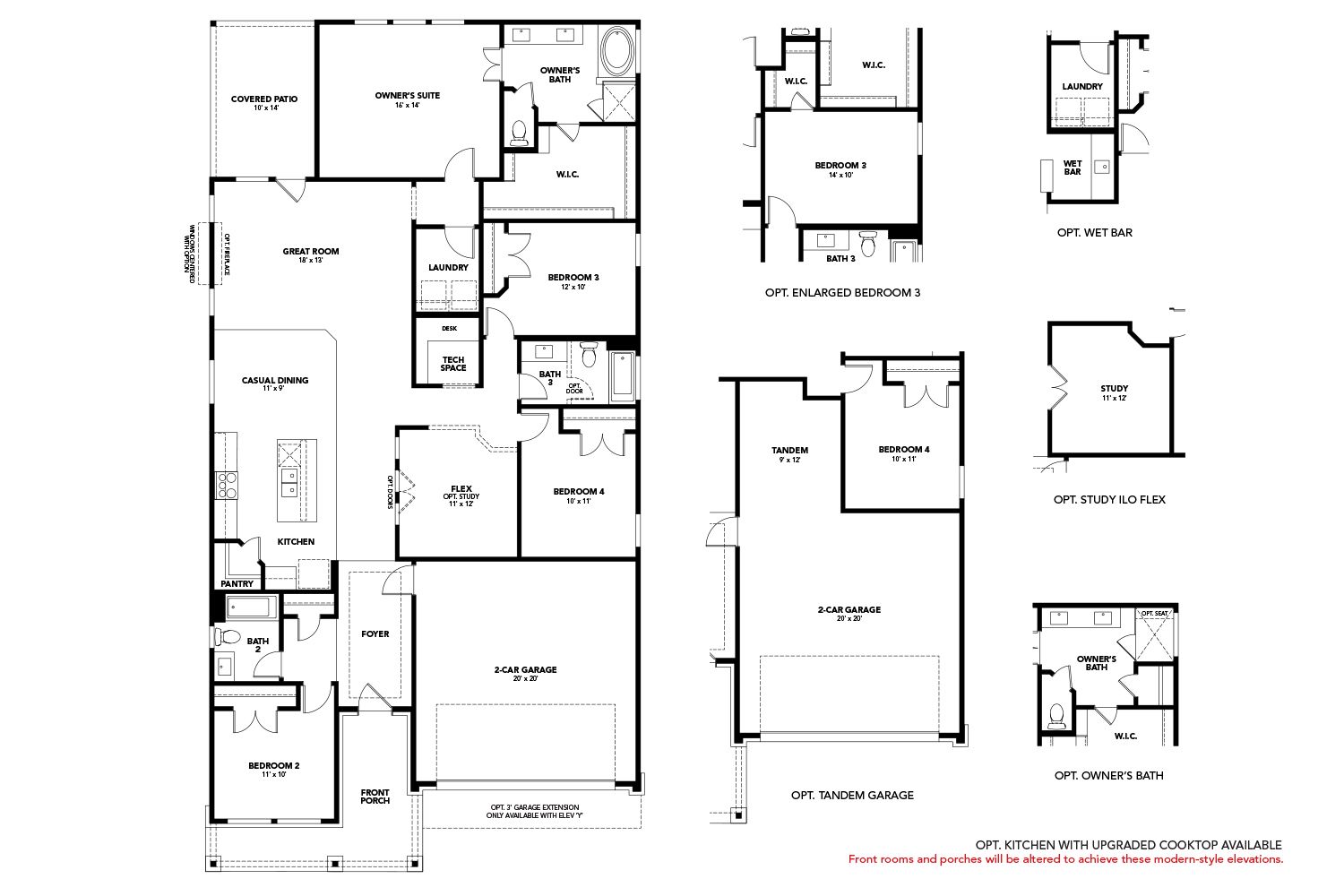 Explore luxury living with this sophisticated architectural home design.