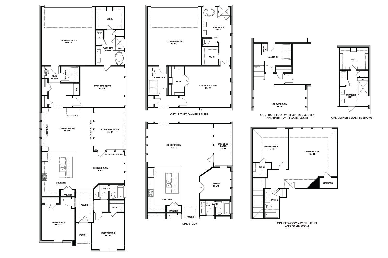 Discover the elegance of a single-family home with modern architectural design, featuring 3 – 4 bedrooms and 2 – 3 baths.