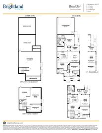 Boulder 3 - Westerly - Townhomes: Erie, Colorado - DRB Homes