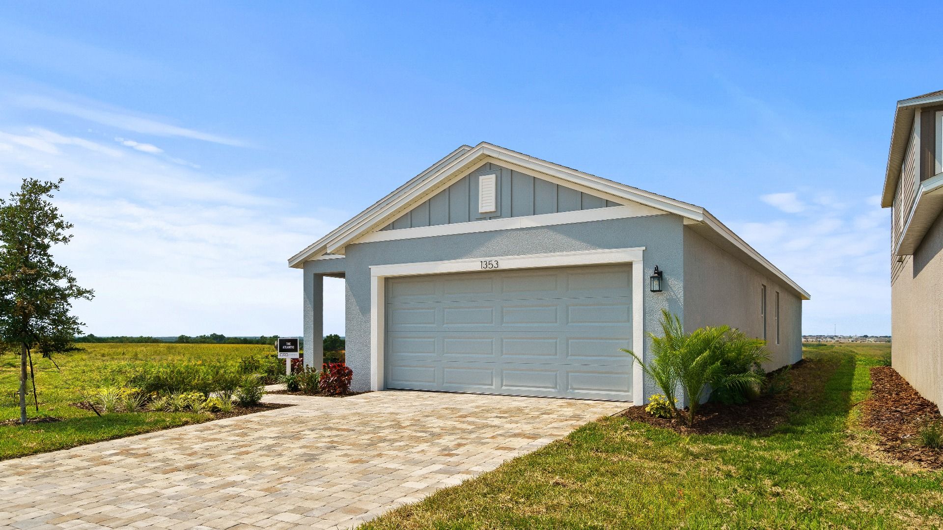 Atlantic Model front exterior by DRB Homes at Willowbrook North in Winter Haven, FL