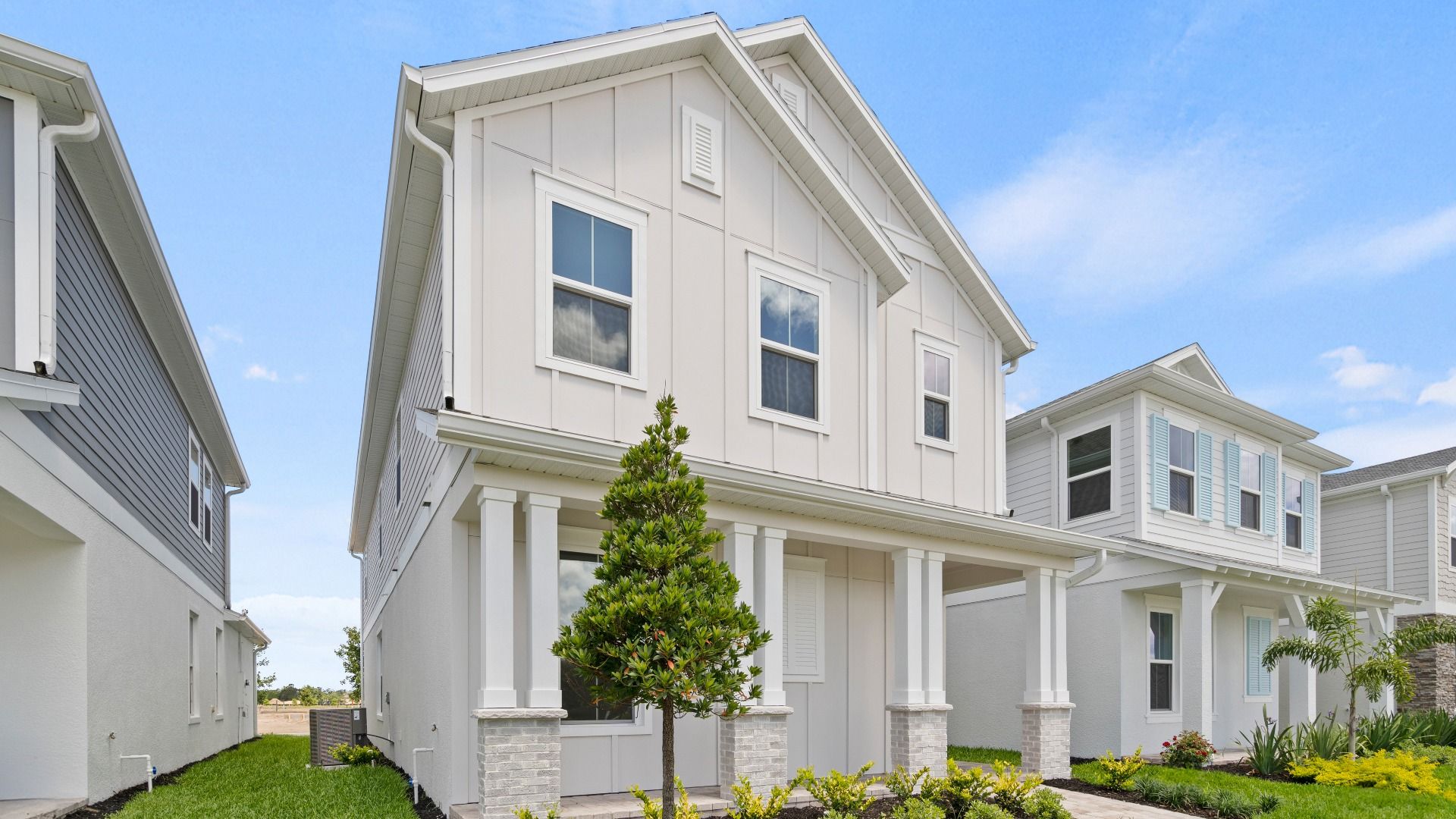 Mandarin Elevation Farmhouse by DRB Homes in Trinity Place located in St Cloud, FL Near Orlando