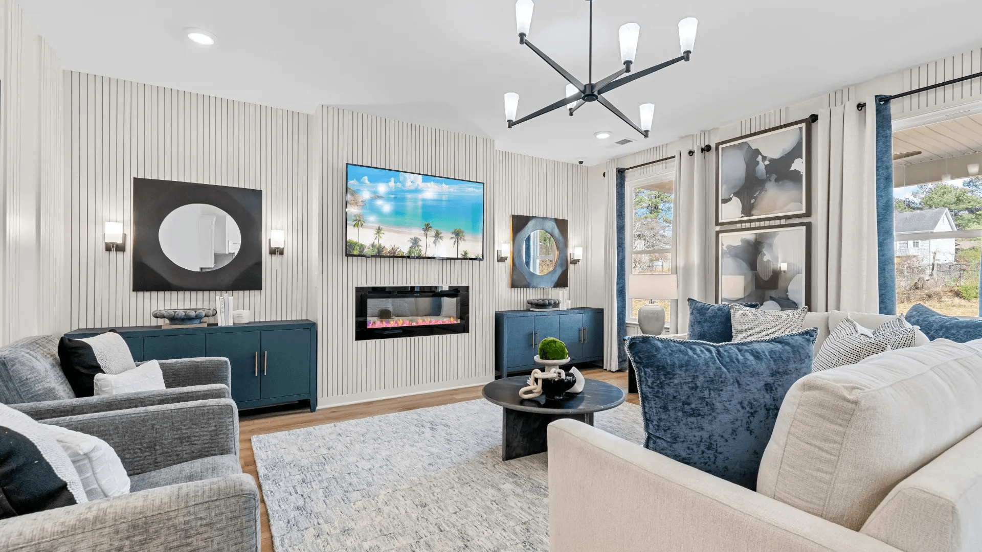 Explore the beautiful Wynwood Living Room