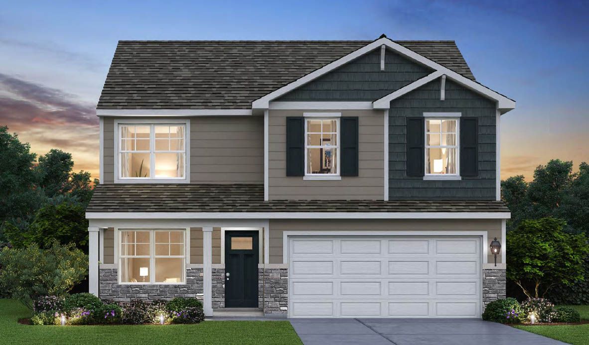 Cressmoor Estates Single Family Homes por D.R. Horton en Gary Indiana