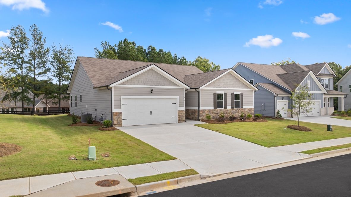 Denton - Fairway 17 at Mirror Lake: Villa Rica, Georgia - D.R. Horton