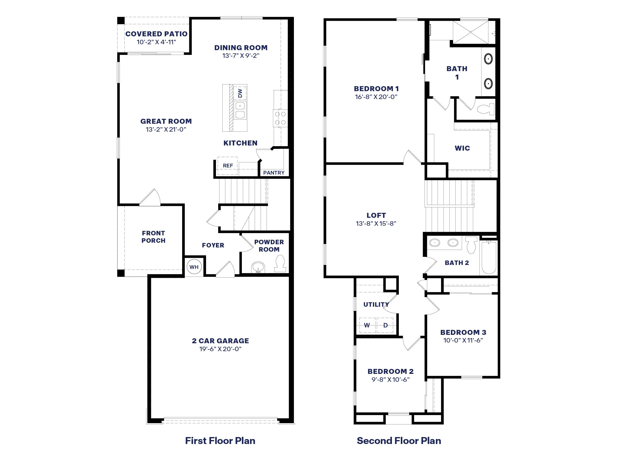 casa en Talinn Towns at Desert Ridge por D.R. Horton Basic