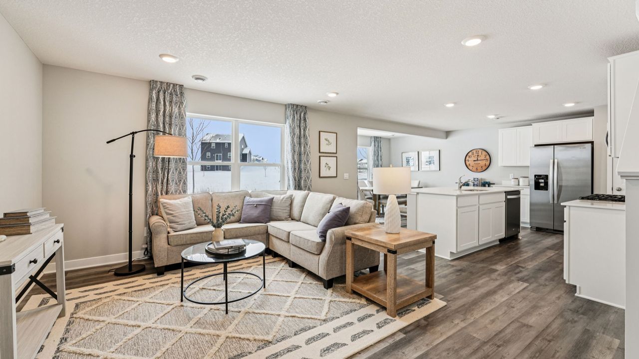 The Princeton - Grass Lake Preserve Twin Homes: Rogers, Minnesota - D.R. Horton