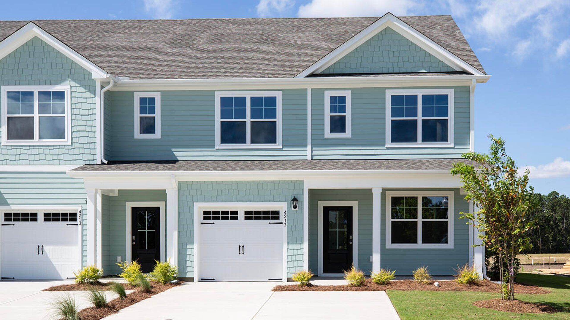 MARION - Indigo Preserve Townhomes: Leland, North Carolina - D.R. Horton