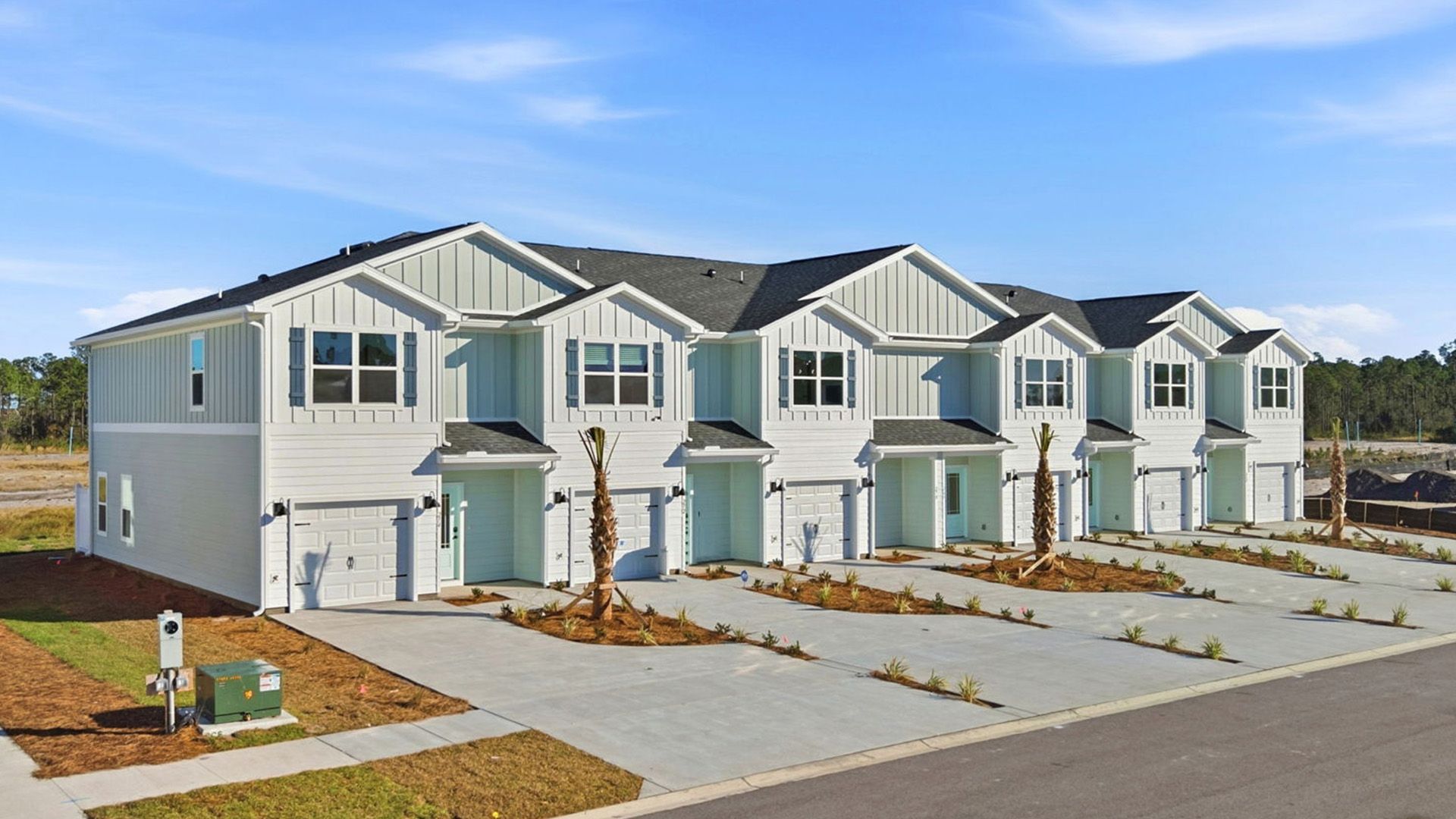 Palm Exterior - Palm Street Townhomes: Destin, Florida - D.R. Horton