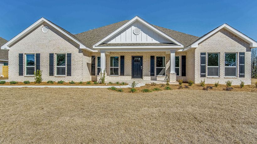 The Kingston - Santa Rosa County Spot Lots: Pensacola, Florida - D.R. Horton Basic